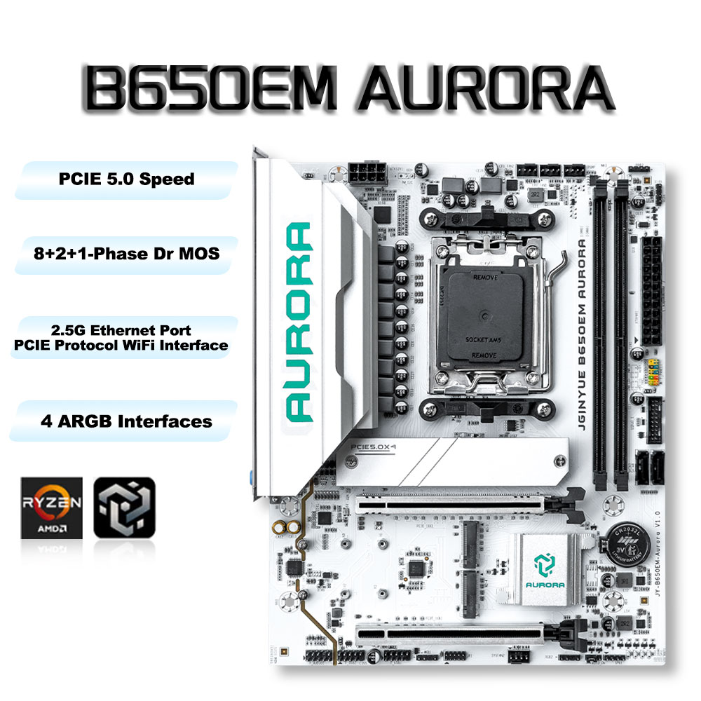 ゲーミングB650 MATX AMD AM5 DDR5マザー - Am5 Micro Atx Pcie 5.0 Motherboard のレビューと価格